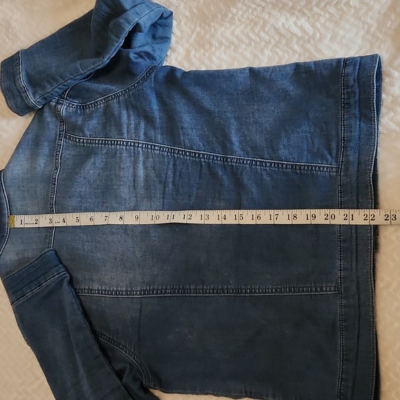 Buffalo David Bitton Women's Blue Denim Jacket M - Picture 7 of 8